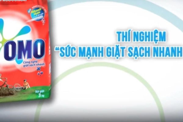 OMO - THÍ NGHIỆM SỨC MẠNH GIẶT SẠCH NHANH CỦA OMO